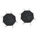 2pcs Heavy Duty Oxford Dog Crate Cover N5000