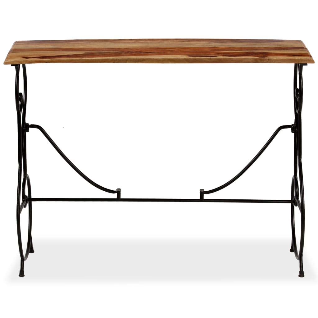 Solid Sheesham Wood Table 39.4"x15.7"x29.5" D15991