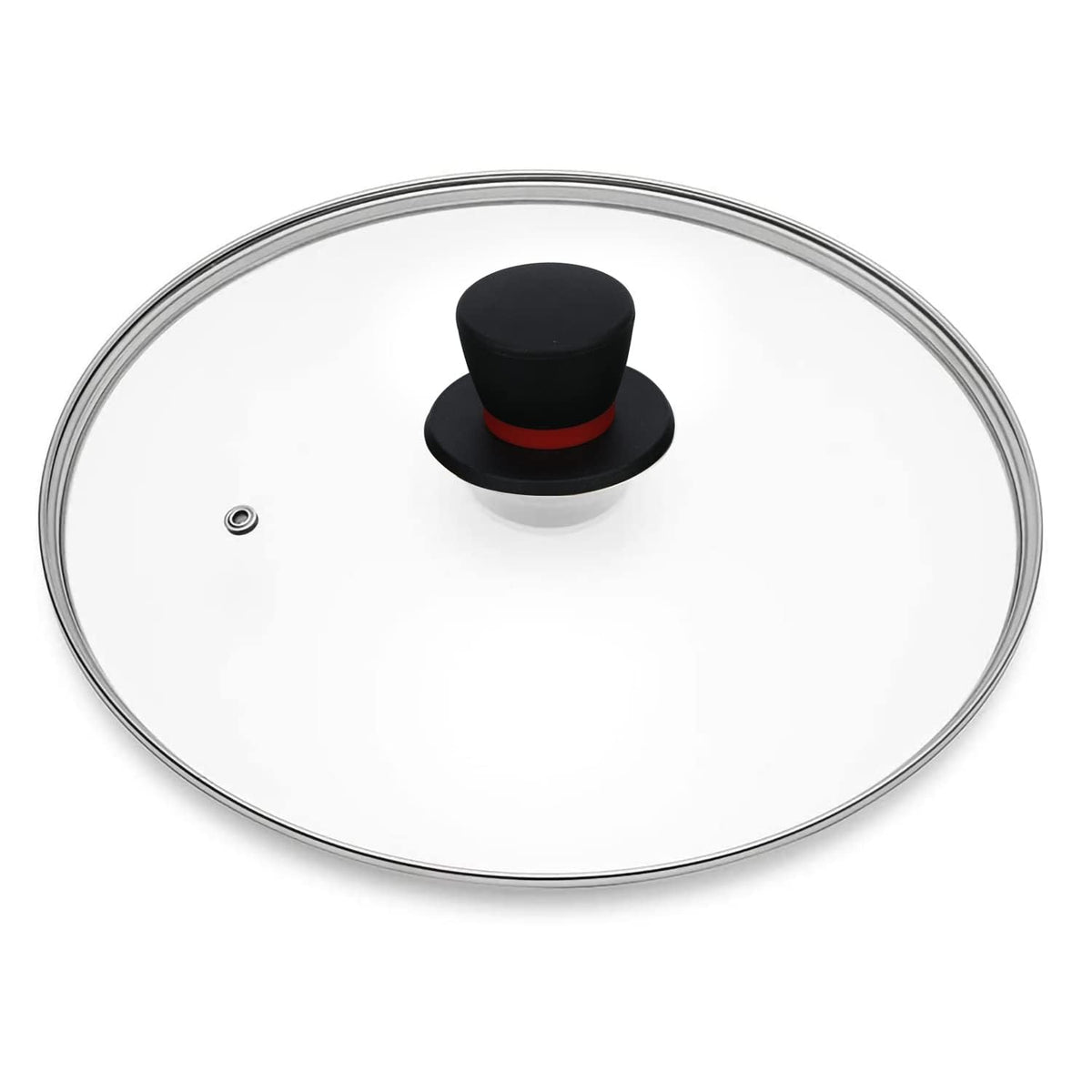 12 Inch Tempered Glass Lid with Steam Vent J32061