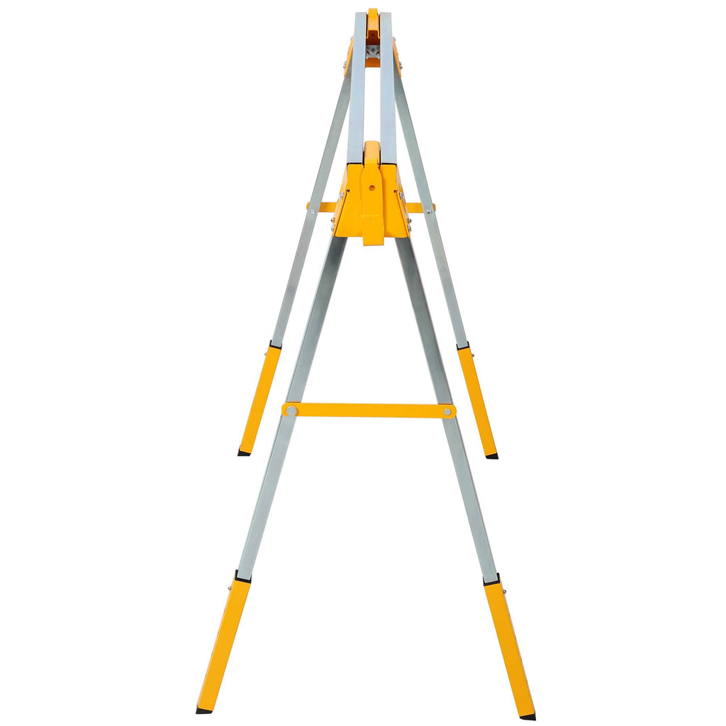 2-Pack Adjustable Height Folding Steel Sawhorse V30319
