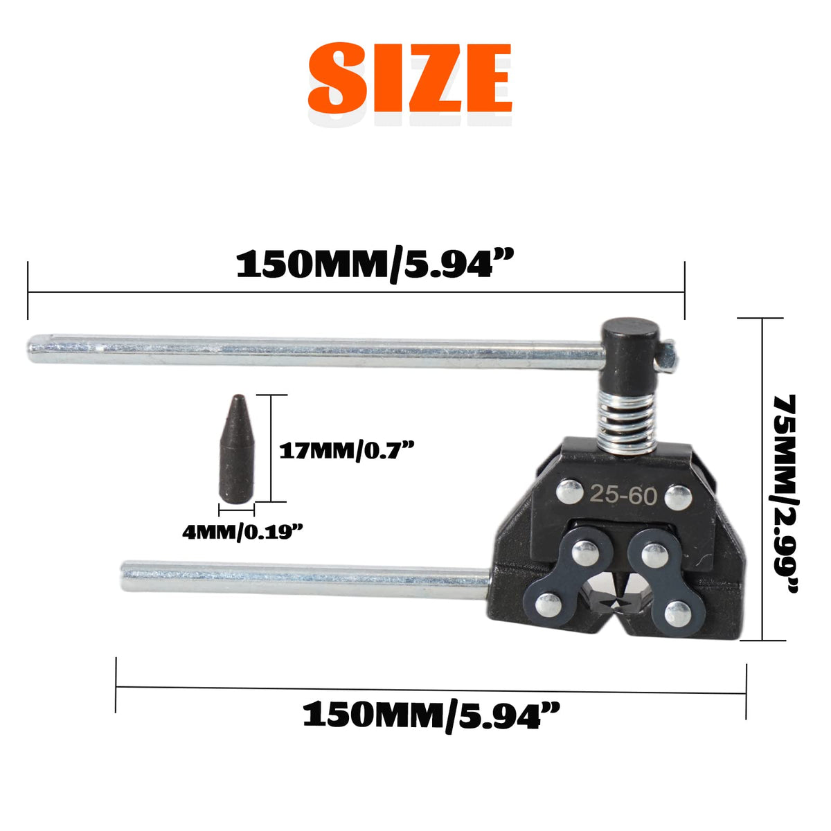 Roller Chain Breaker Cutter Tool X703