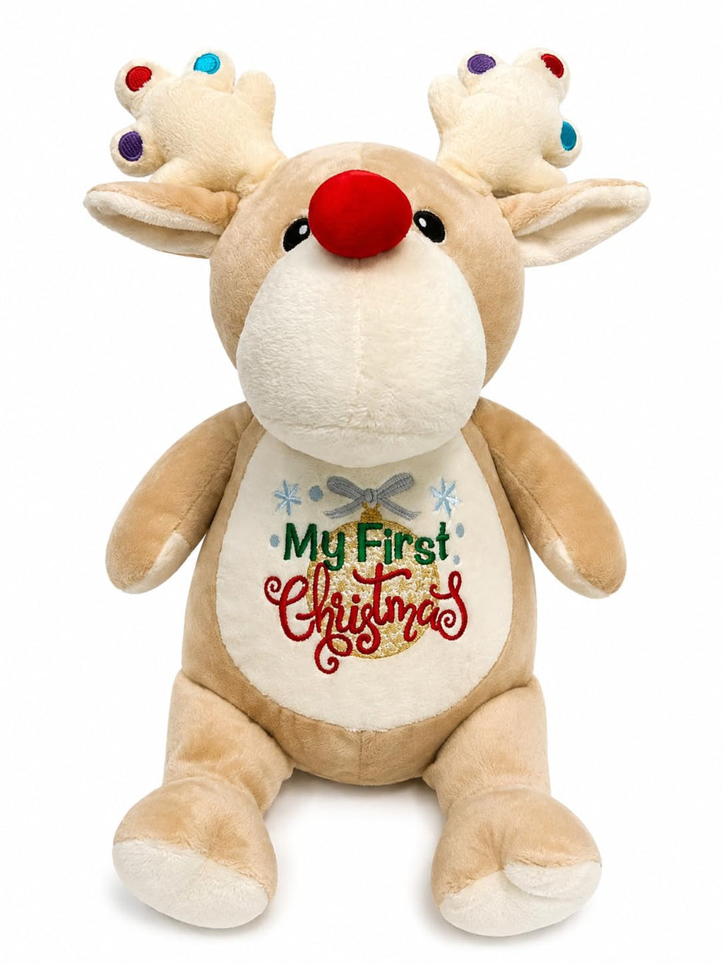 Embroidered My First Christmas Keepsake Plush O63007