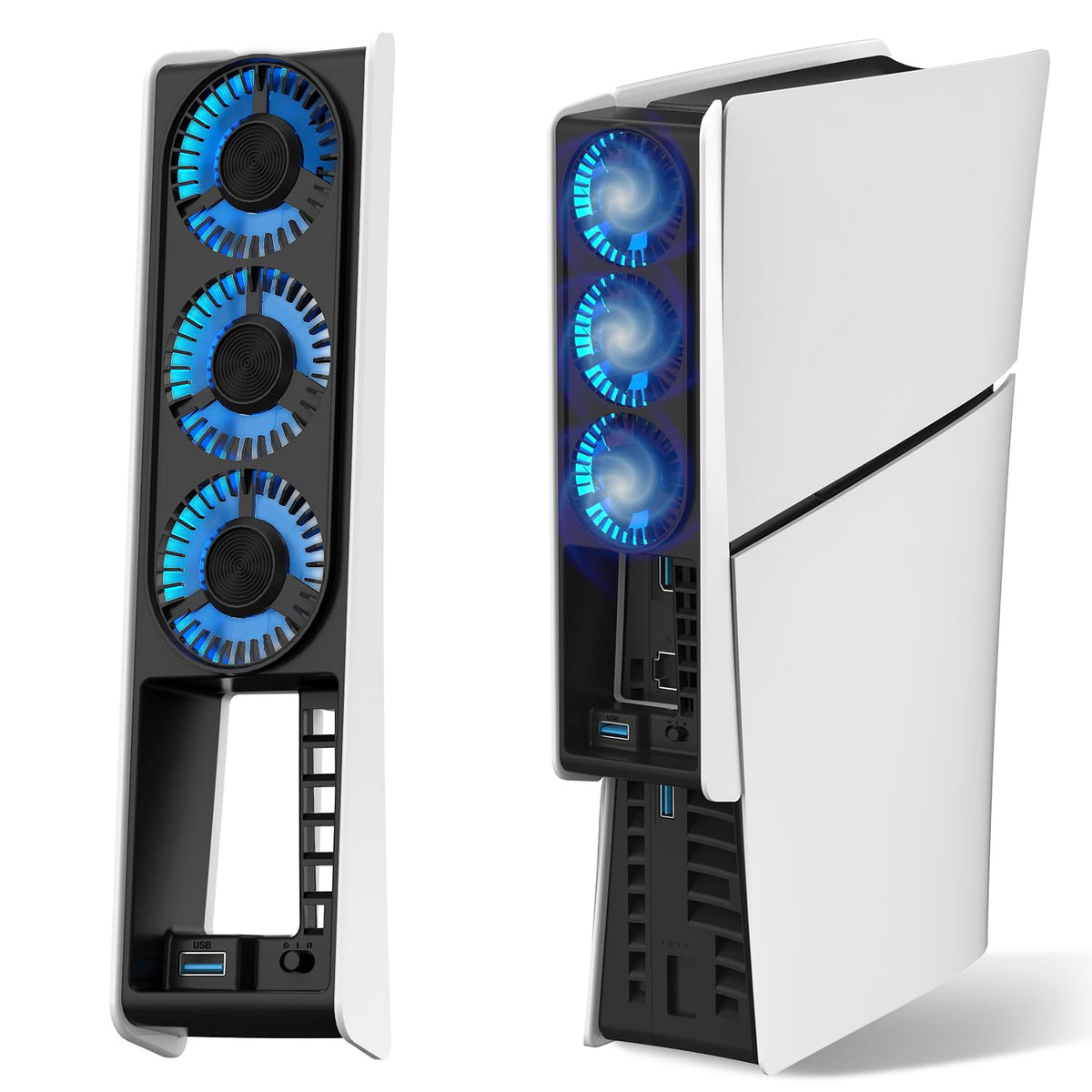 Cooling Fan with LED Light H6530