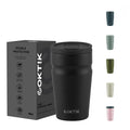 16oz Insulated Stainless Steel Coffee Tumbler with Lid N381
