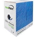 Cat6 Plenum 1000ft Blue Solid Bare Copper Ethernet Cable G230810
