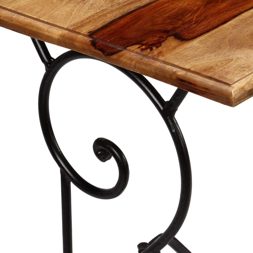 Solid Sheesham Wood Table 39.4"x15.7"x29.5" D15991