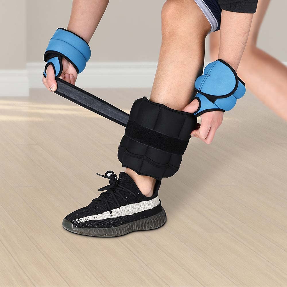 Set of 2 5 lbs Ankle and Wrist Weights K907769