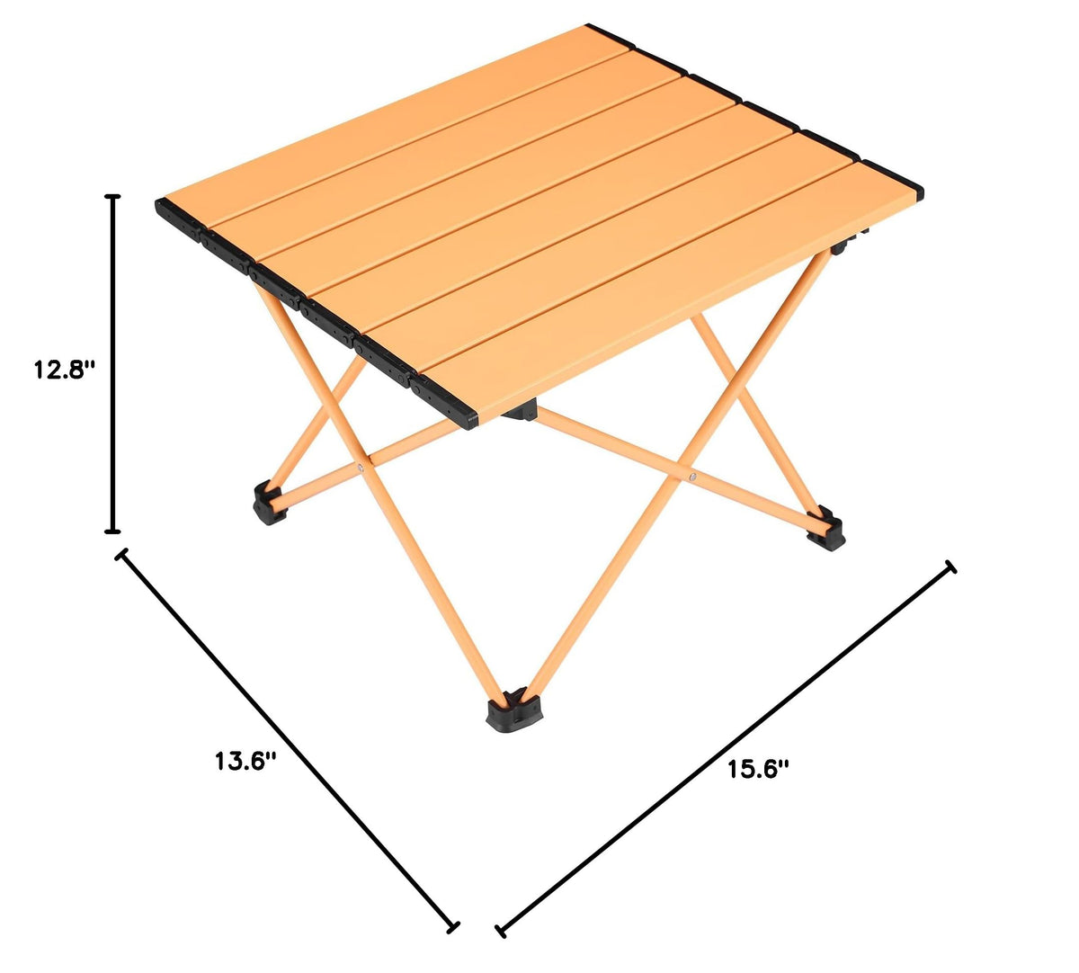 Portable Folding Camping Table Aluminum Top C3904