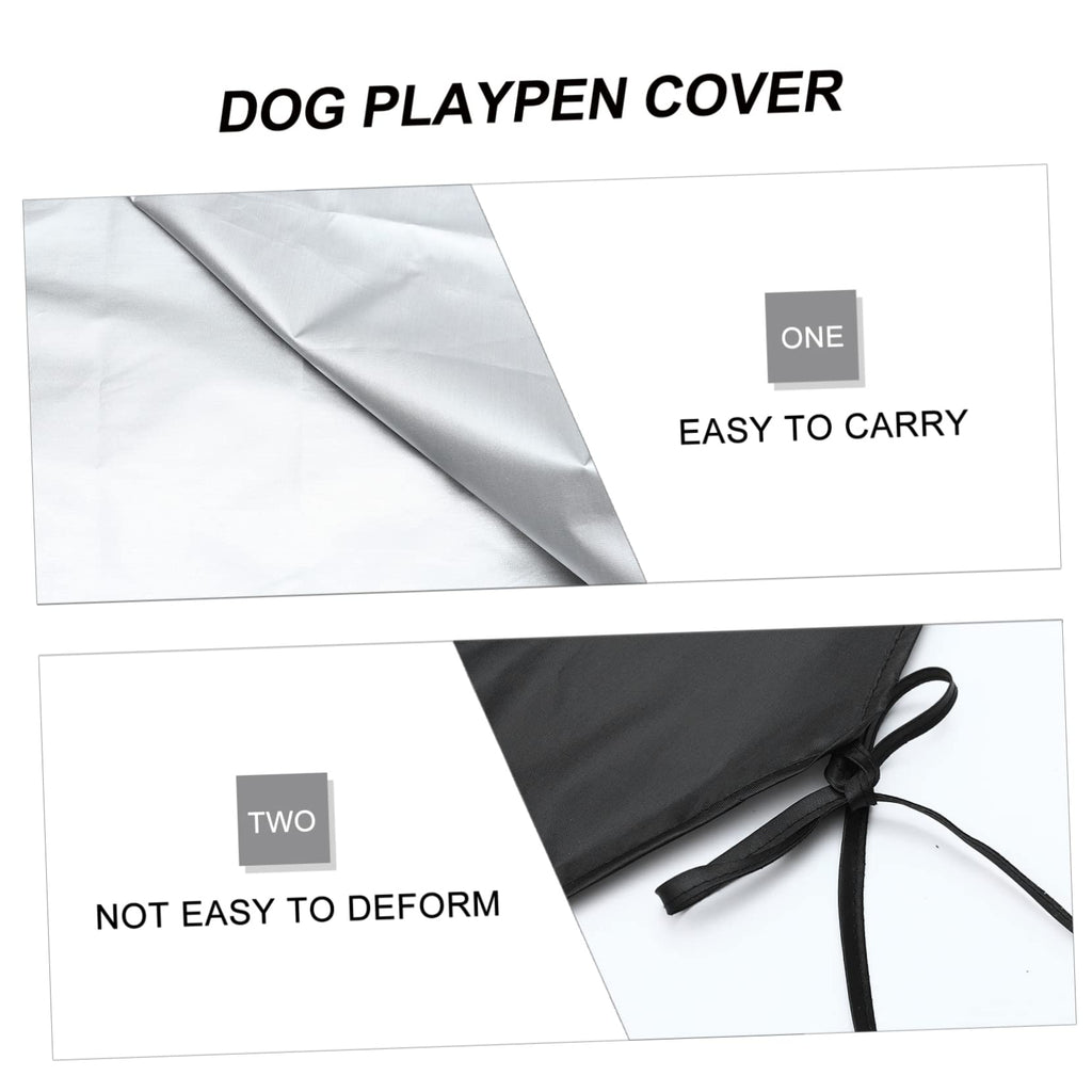 2pcs Heavy Duty Oxford Dog Crate Cover N5000