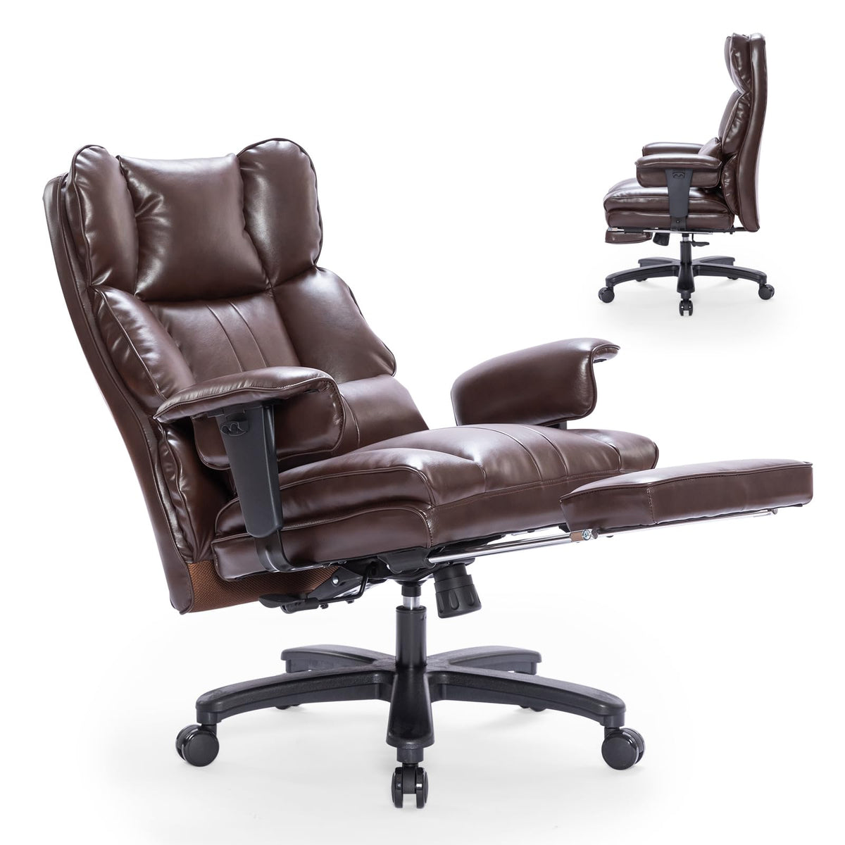 Big and Tall Office Chair with Foot Rest K496326
