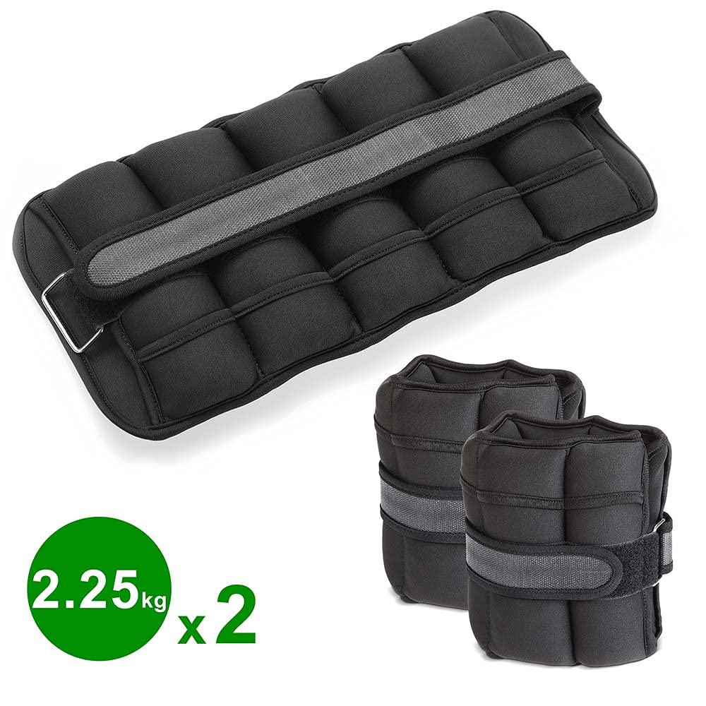 Set of 2 5 lbs Ankle and Wrist Weights K907769