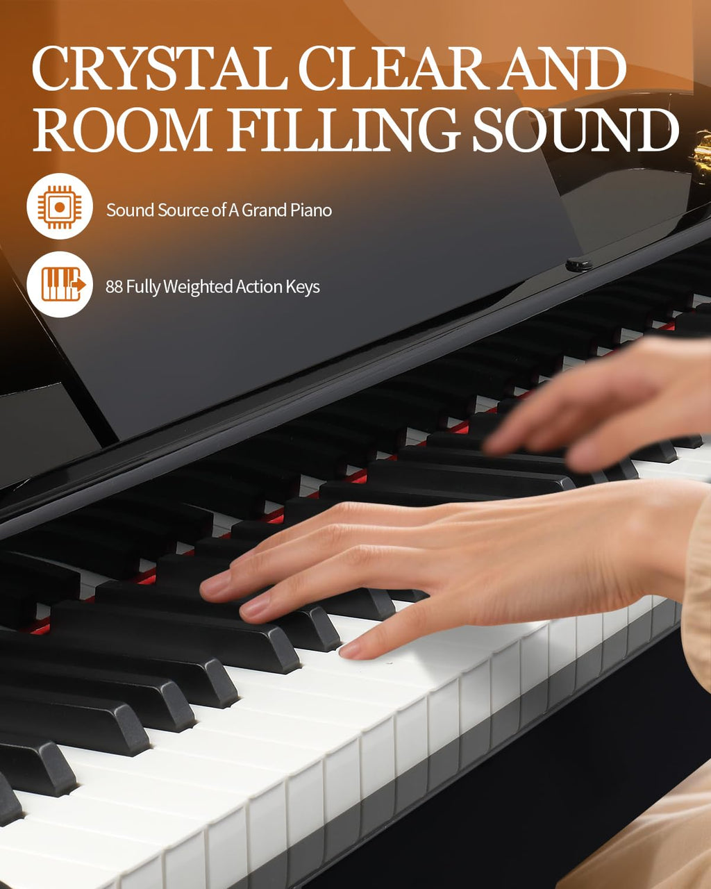 88 Key Weighted Digital Piano S997