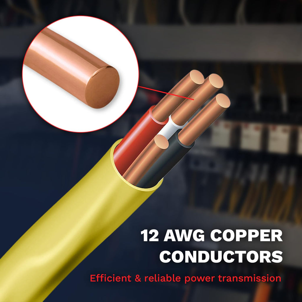 Solid Indoor Electrical Wire 100 Ft G497