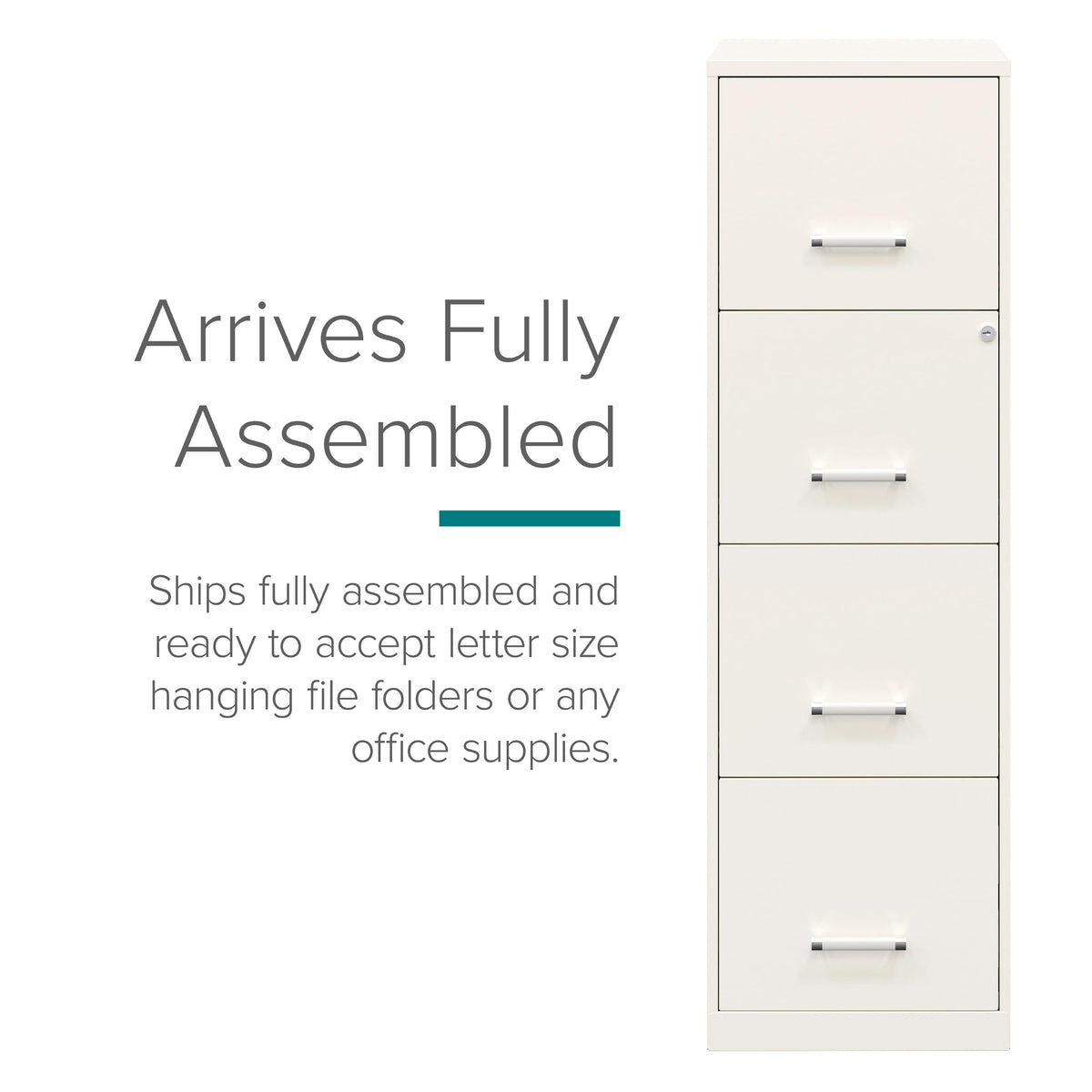 4 Drawer Vertical Steel File Cabinet T493460