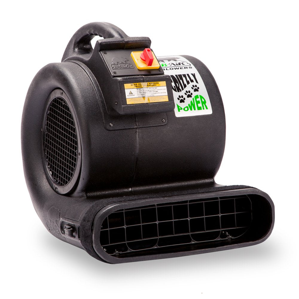 1 HP 3550 CFM Air Mover Carpet Dryer Floor Fan Black N54229