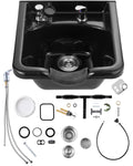 Black ABS Plastic Shampoo Basin N264346