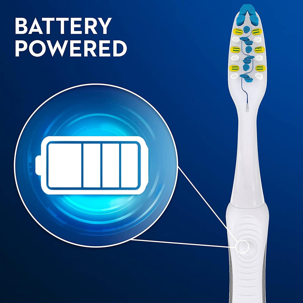 Battery Electric Toothbrushes 2 Count Soft O75643