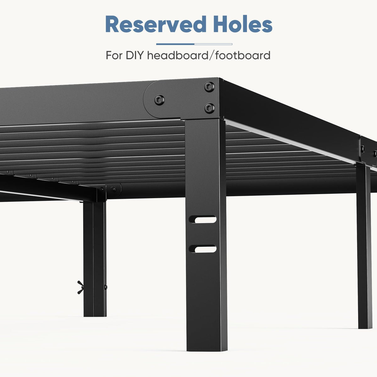 Full 12 Inch Metal Platform Bed Frame I92510