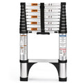 Telescoping Aluminum Ladder 10.5 FT 330lbs U303247