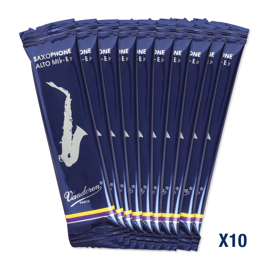 Alto Sax Traditional Reeds Strength 1.5 Box of 10 W26174