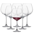 Red Wine Glass Set of 6 Dishwasher-Safe Tritan Crystal 27.5 Ounce Z404