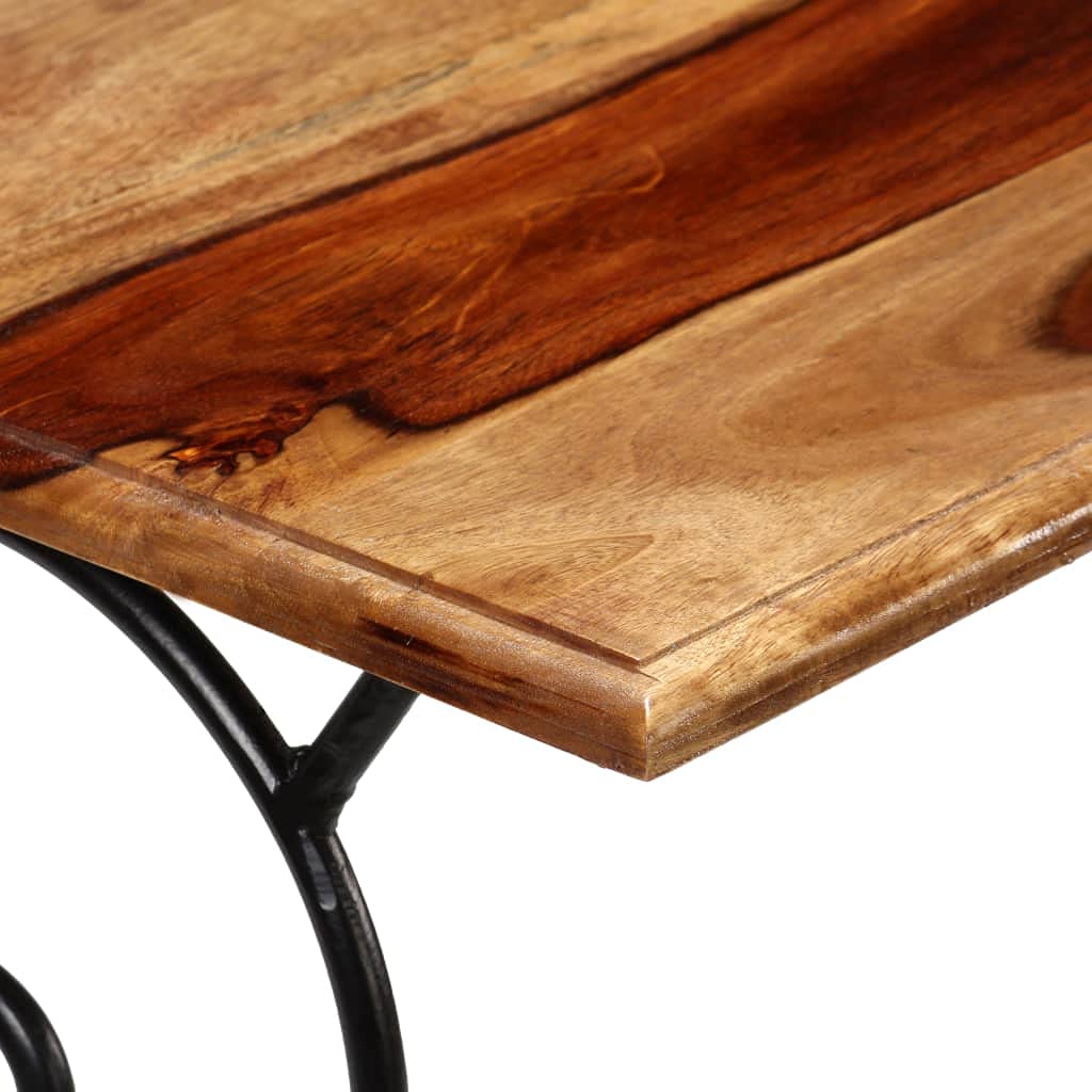 Solid Sheesham Wood Table 39.4"x15.7"x29.5" D15991