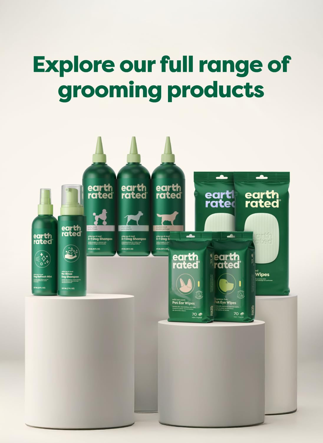 Waterless Shampoo & Conditioner, White Tea & Basil, 7 oz Z515869