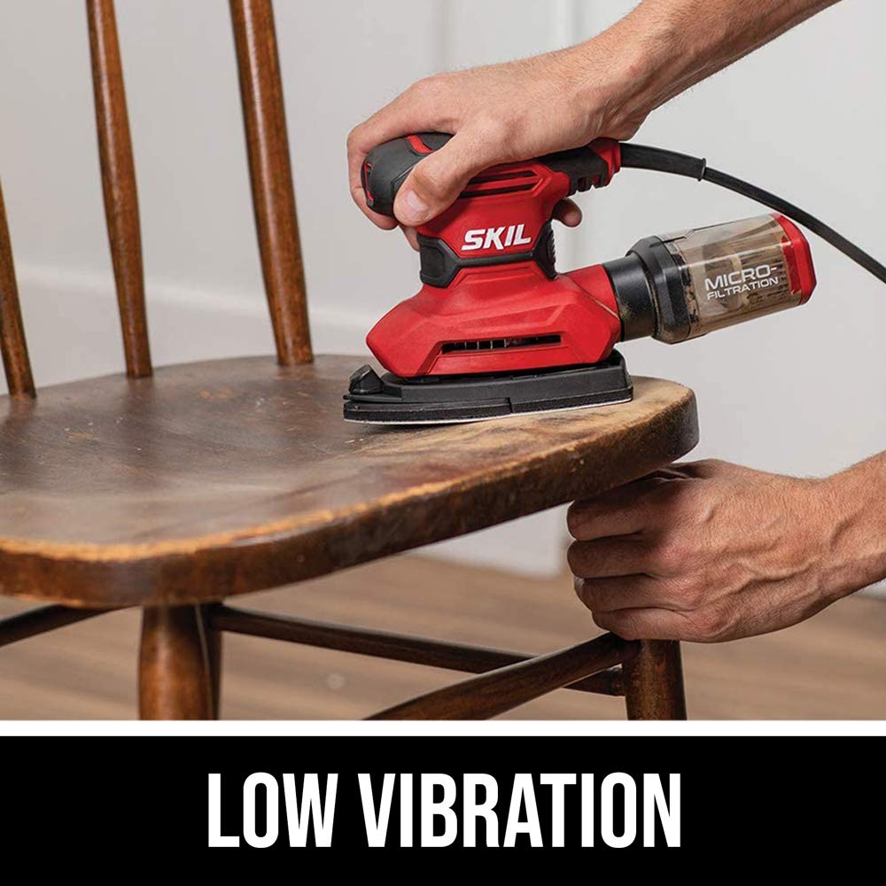 Corded Multi-Function Detail Sander with 12pc Sanding Sheet C478