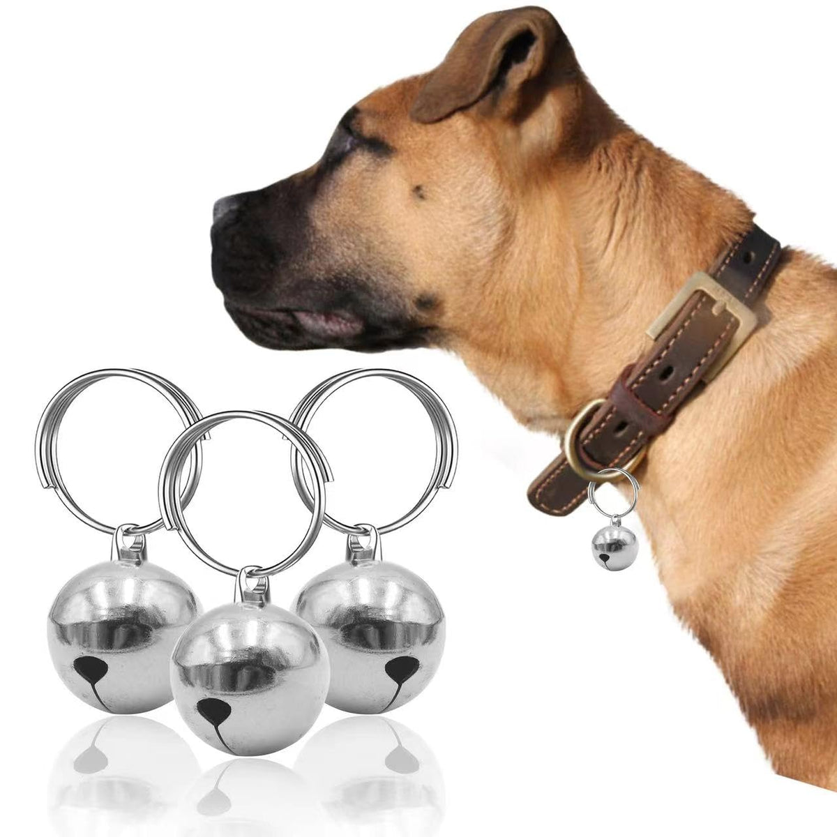 3 Pack Stainless Steel Pet Bells P698