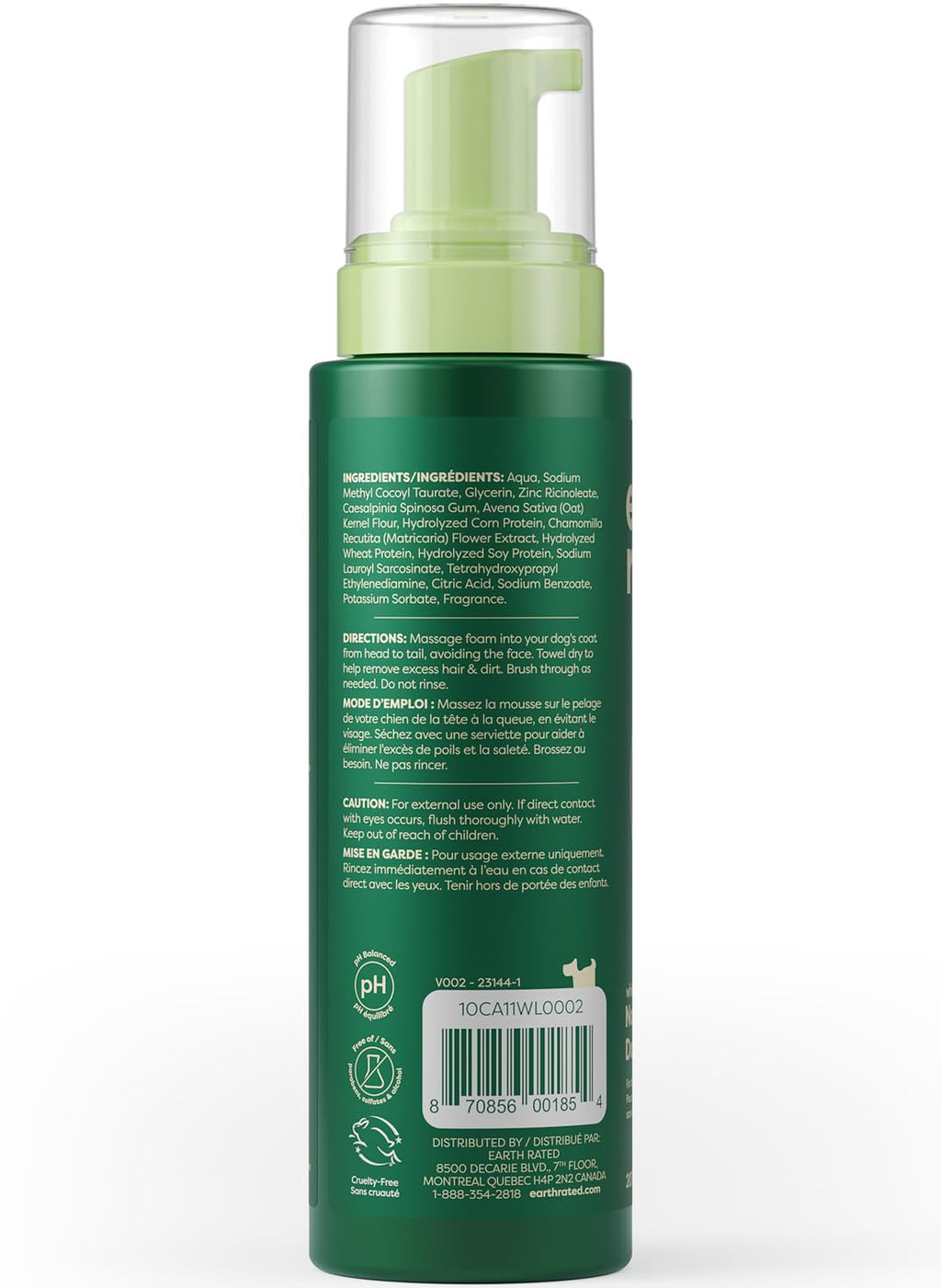 Waterless Shampoo & Conditioner, White Tea & Basil, 7 oz Z515869