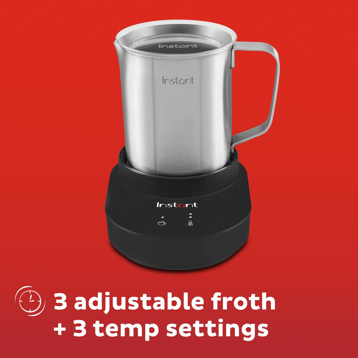 9-in-1 Stainless Steel Milk Frother X653657