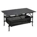Lightweight Aluminum Folding Camping Table with Carrying Bag Q175