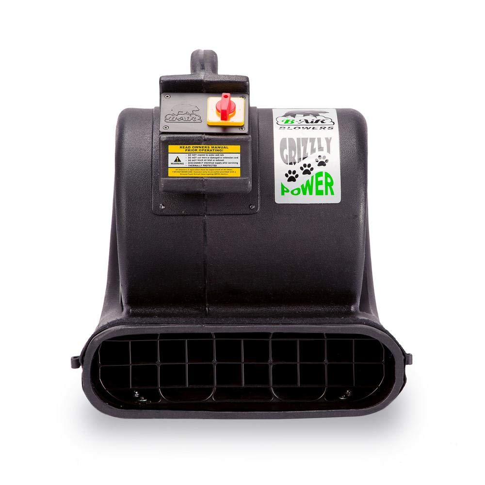 1 HP 3550 CFM Air Mover Carpet Dryer Floor Fan Black N54229