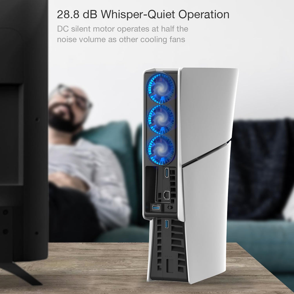 Cooling Fan with LED Light H6530