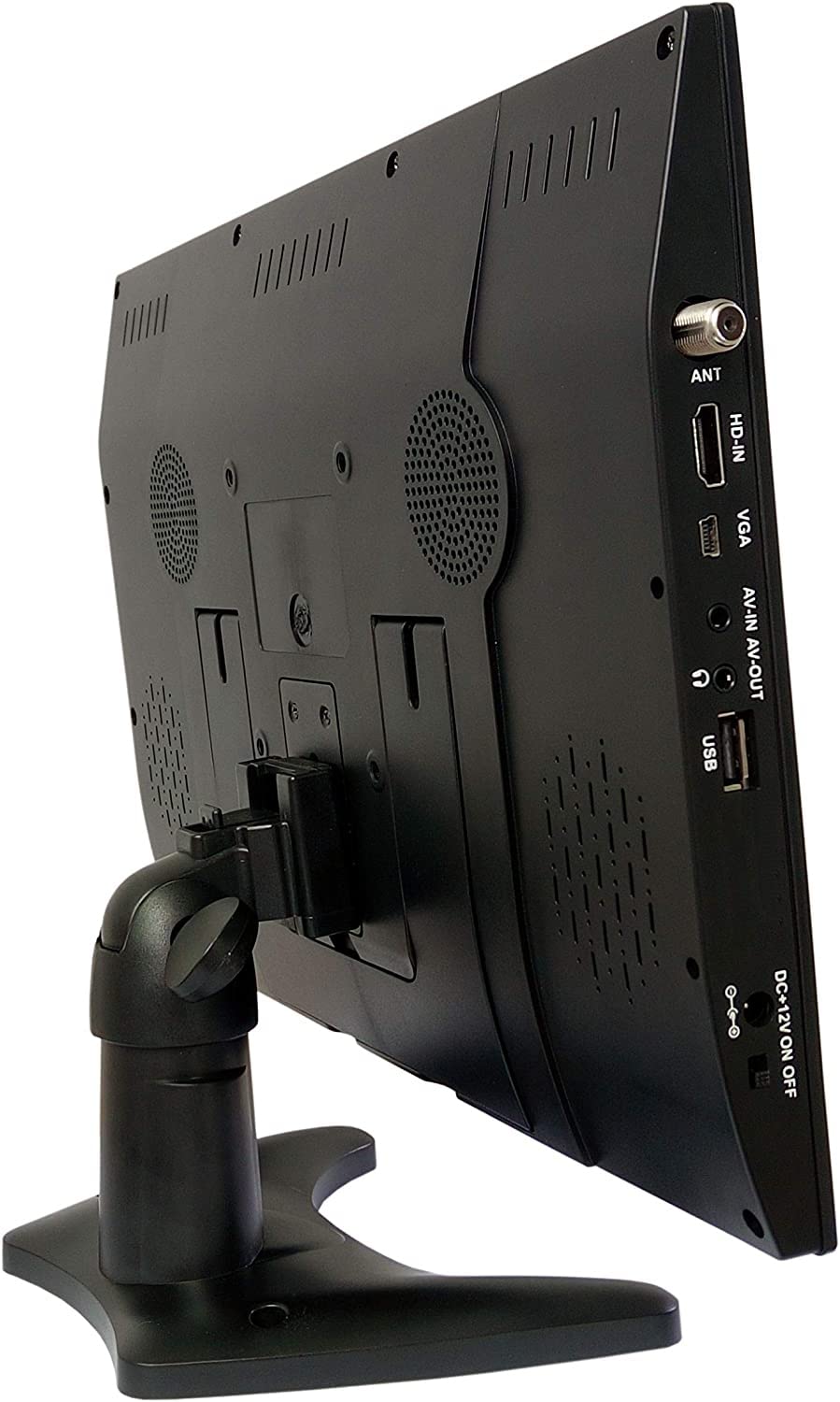 14” Portable LCD TV Monitor 1080P Rechargeable Battery Operated with Remote Control X75232