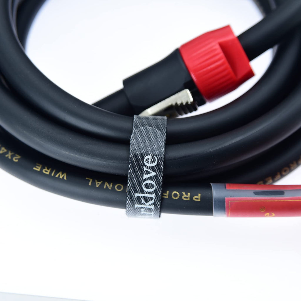 Heavy Duty 2Pack Speakon to Speakon Male Speaker Wire Cable 12awg 15ft J25597