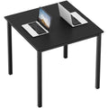 Small Square Dining Table 31.5inch Black T80671
