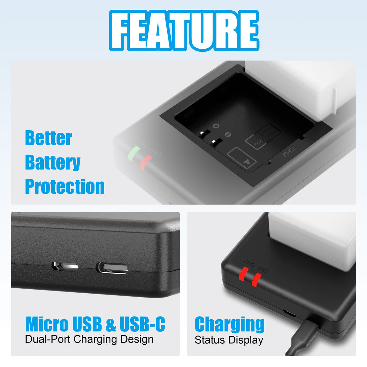 4800mAh Batteries with Dual Battery Charger D274378