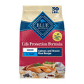Salmon Senior Dry Dog Food, 30 lb U859544