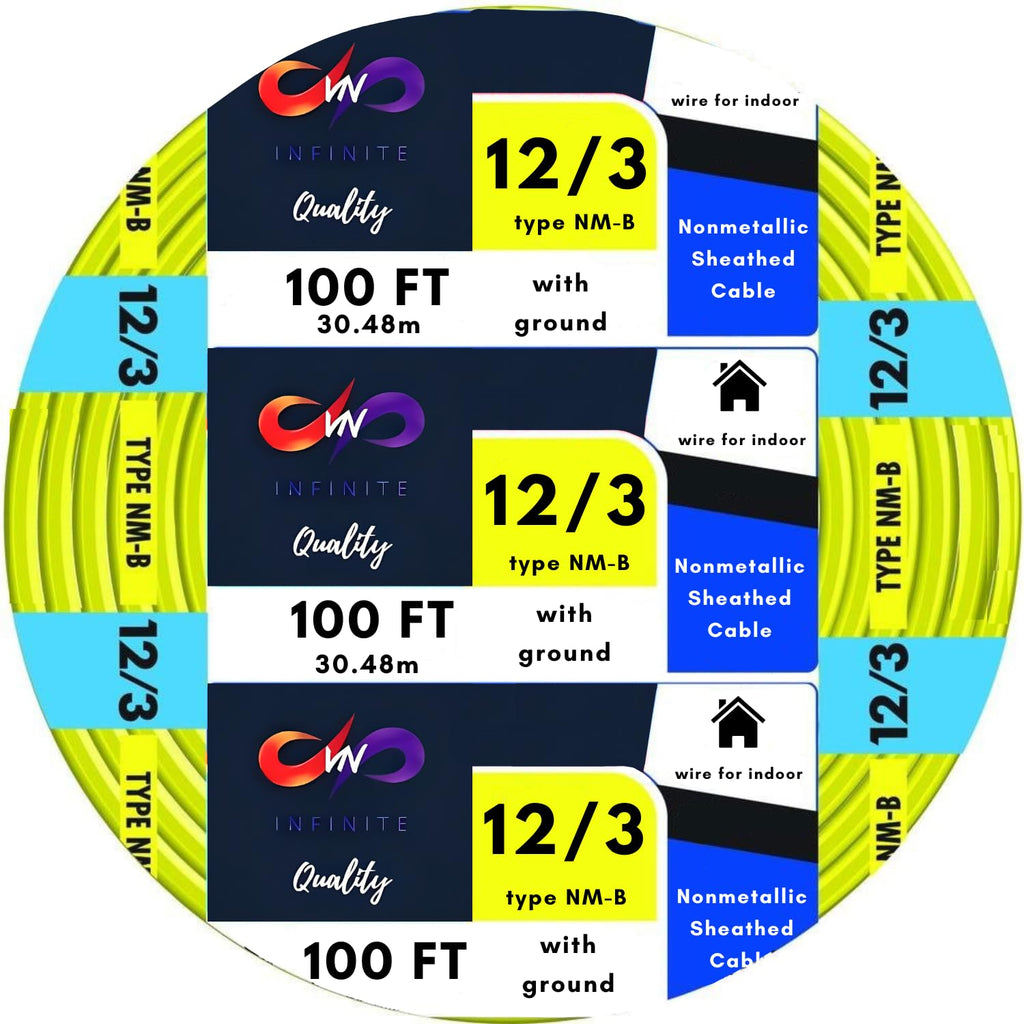 Solid Indoor Electrical Wire 100 Ft G497