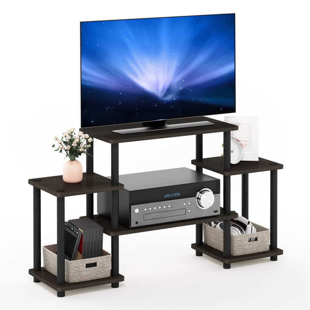 Dark Brown/Black Entertainment TV Stands C2056