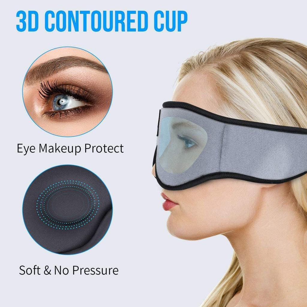 Sleep Mask with Bluetooth Headphones Cotton B5611