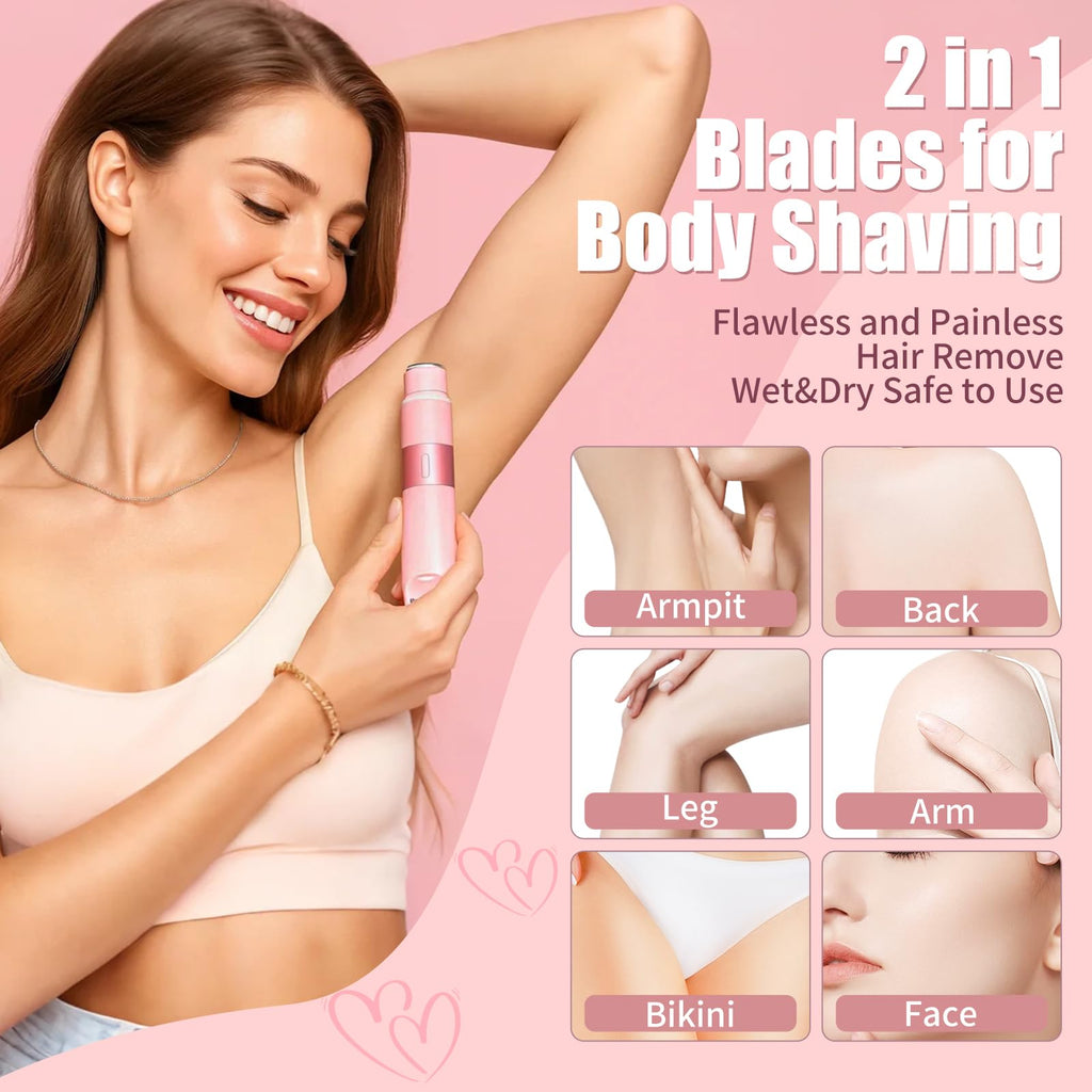 Pink 2 in 1 Bikini Trimmer Y115461