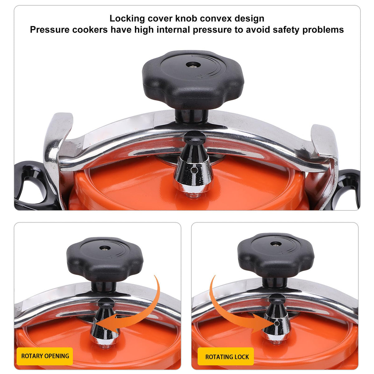 Aluminum Alloy 2L Pressure Cooker V5512