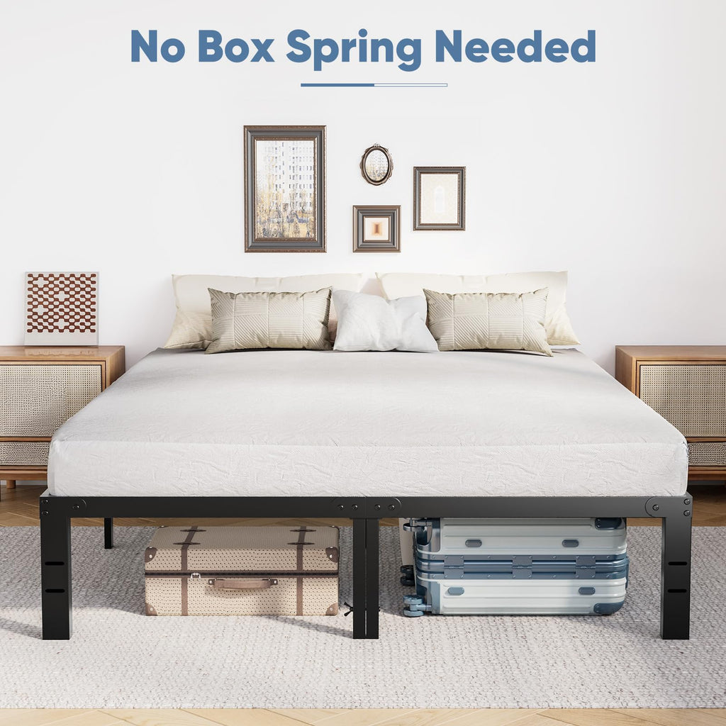 Full 12 Inch Metal Platform Bed Frame I92510