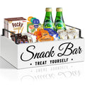 Wood 4 Compartment Snack Organizer X56023