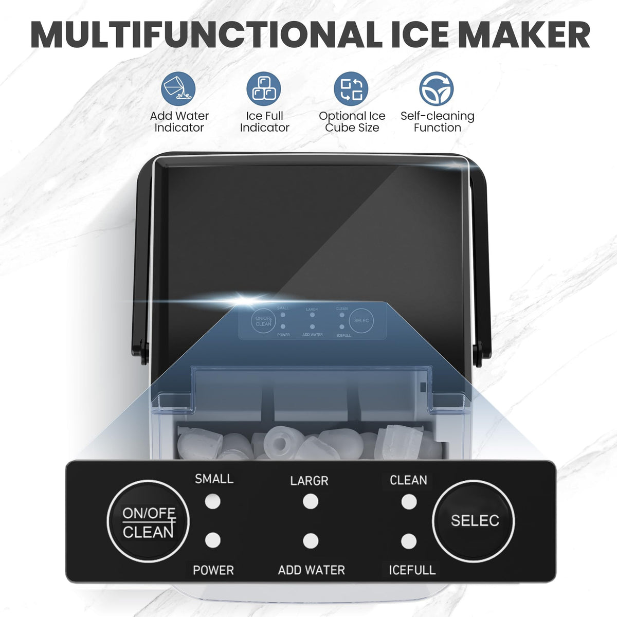 Portable Countertop Ice Maker B819