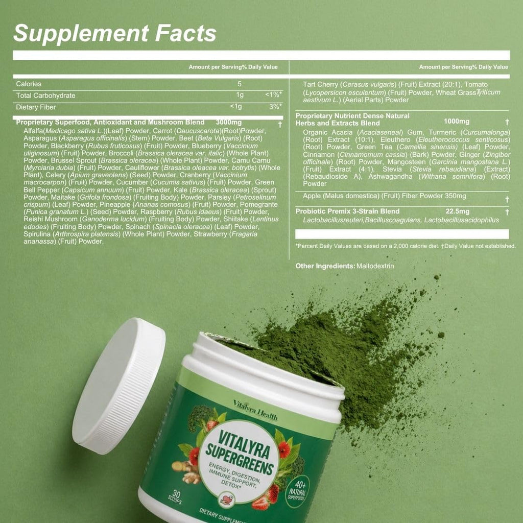 Super Greens Powder Vegan F373340