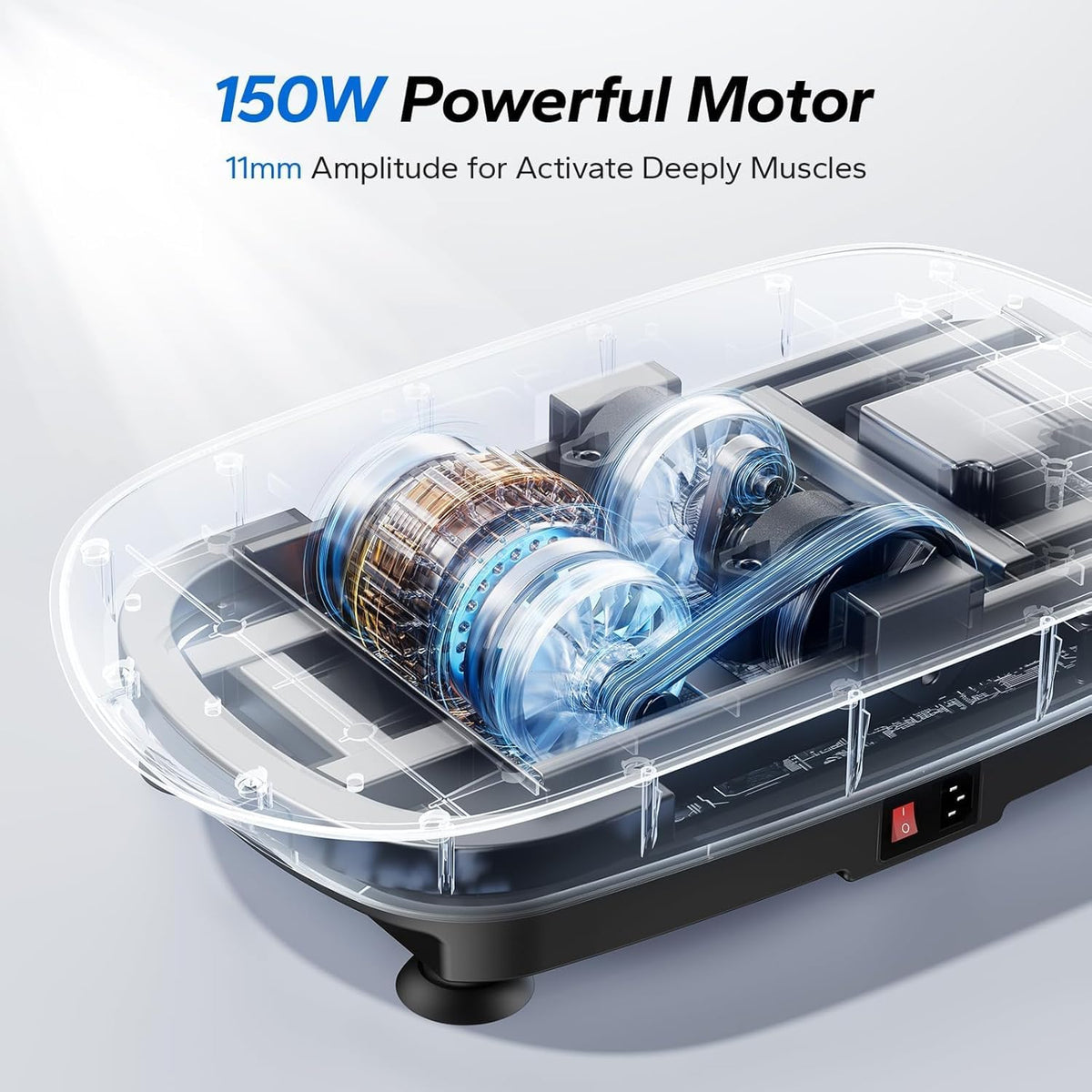 Curved Vibration Plate Exercise Machine I277895