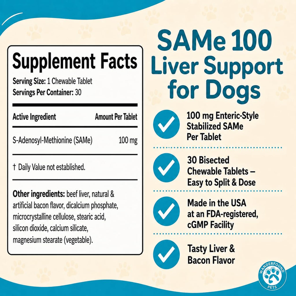Liver Support for Dogs Chewable Tablets L95457